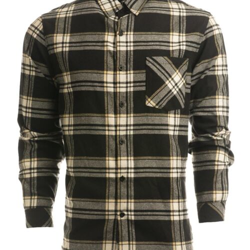 Open Pocket Long Sleeve Flannel Shirt Thumbnail