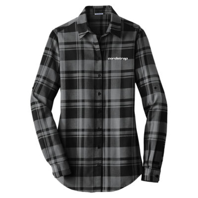 Cordstrap - Ladies Plaid Flannel Tunic Thumbnail