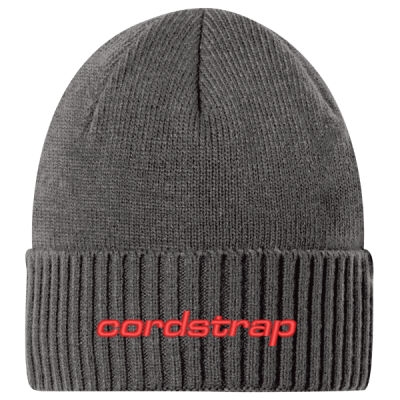 Cordstrap Embroidered - Rib Knit Cuff Beanie Thumbnail